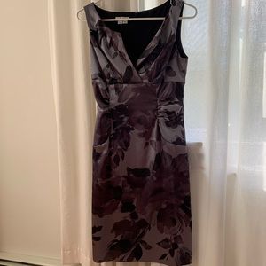 London Times V-Neck Dress